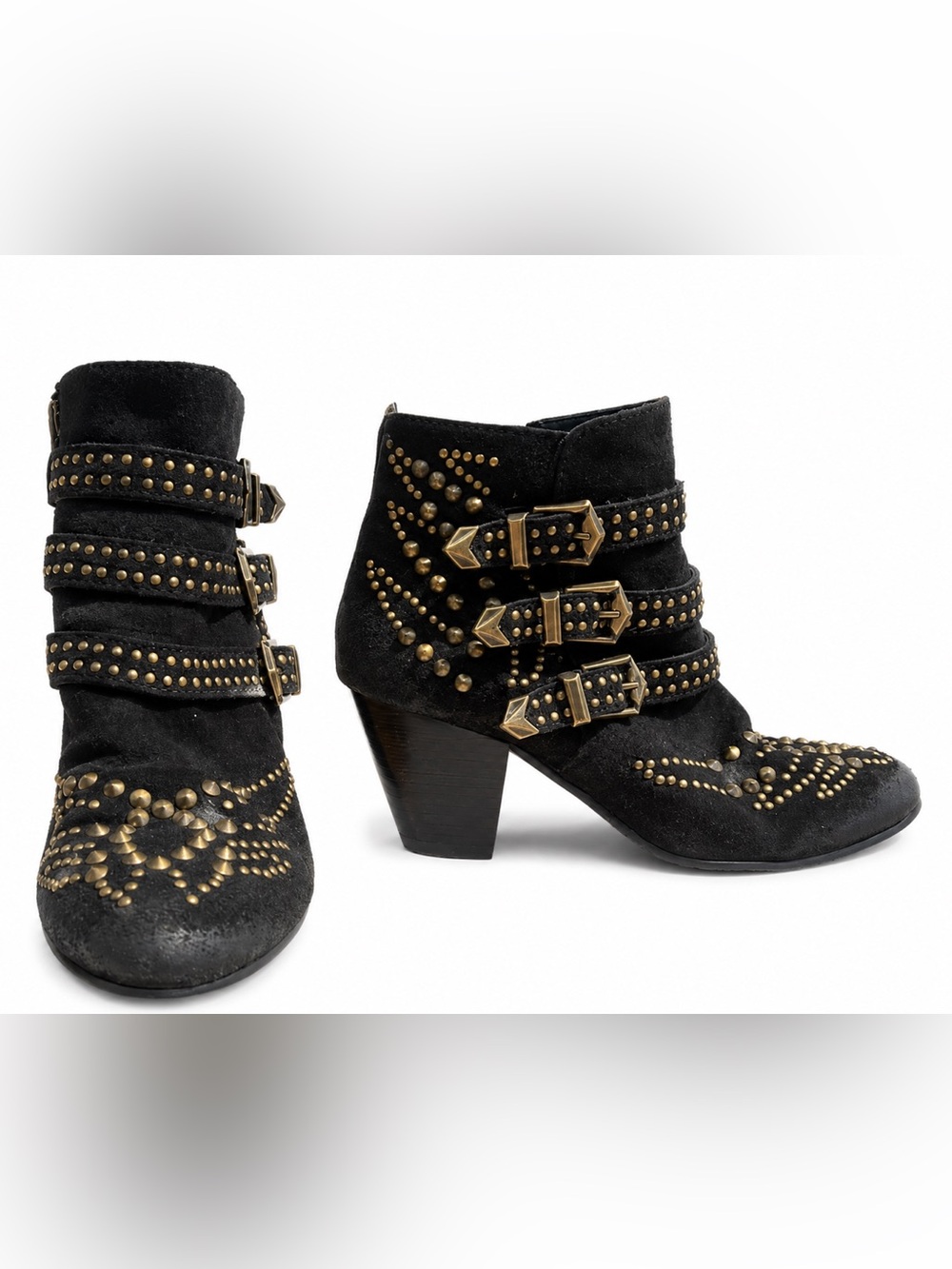 Ash Joyce Studded Ankle Booties